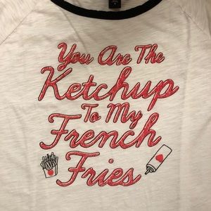 Ketchup and Fries Graphic Tee